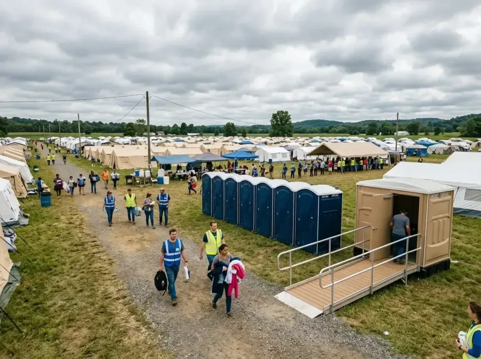disaster-relief-camp-restrooms-010 — frequently asked questions, Dumpster & Portable Bathrooms Rental in Clyde, OH
